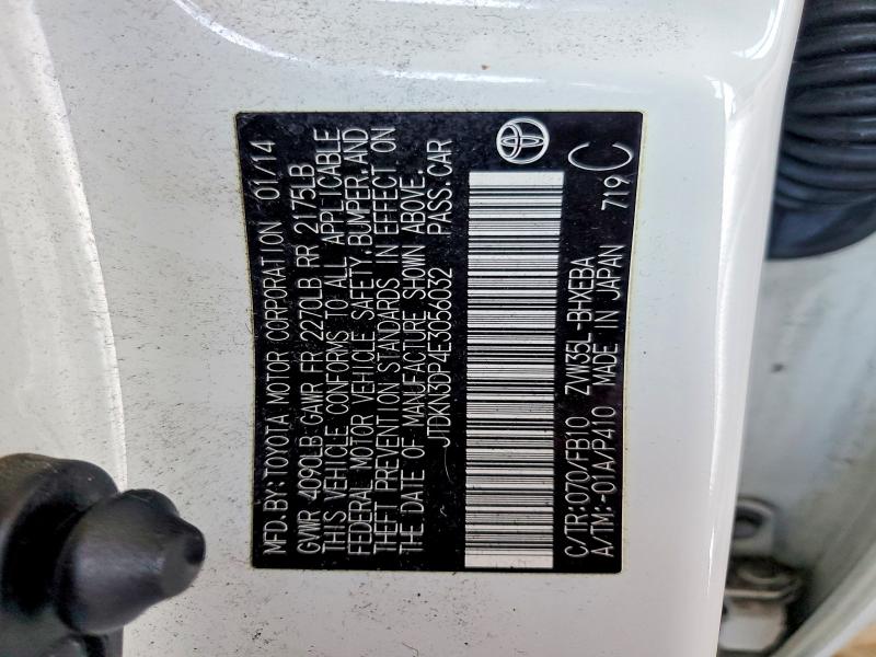 Продажа на аукционе авто 2014 Toyota Prius Plug-in Hybrid, vin: JTDKN3DP4E3056032, номер лота: 50987616