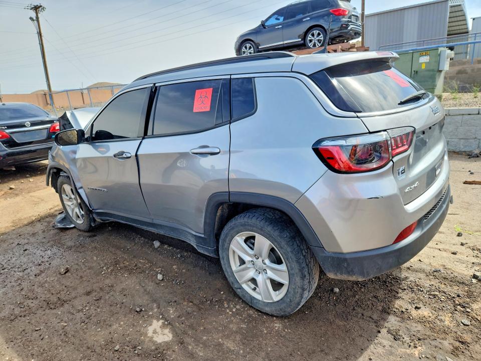 48354086 :رقم المزاد ، 3C4NJDBB7NT165739 vin ، 2022 Jeep Compass مزاد بيع