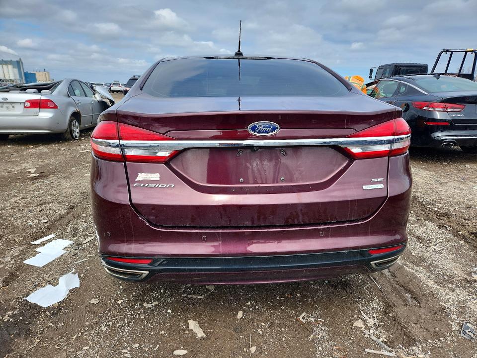 Продаж на аукціоні авто 2017 Ford Fusion, vin: 3FA6P0H95HR410254, номер лоту: 49654946