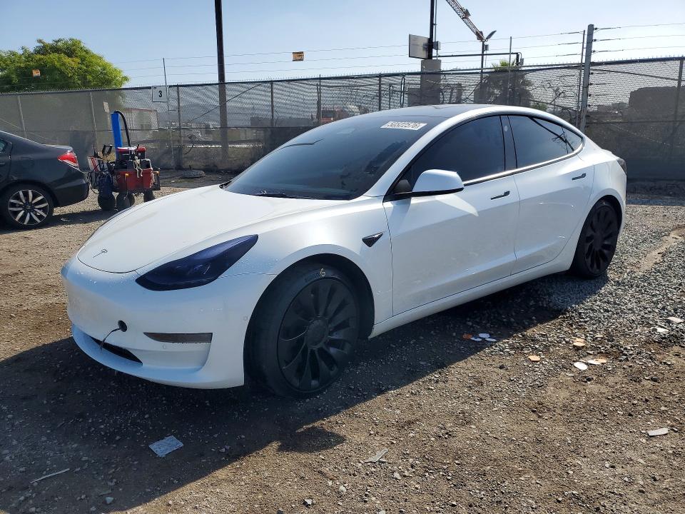 Aukcja sprzedaży 2022 Tesla Model 3, vin: 5YJ3E1EC9NF342854, numer aukcji: 50522576