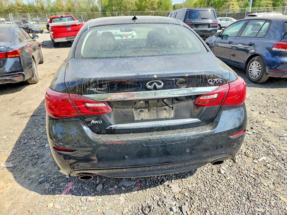 Aukcja sprzedaży 2018 Infiniti Q70l, vin: JN1BY1PR3JM370142, numer aukcji: 49975156