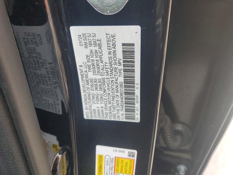 Aukcja sprzedaży 2024 Honda Cr-v, vin: 7FARS4H40RE012863, numer aukcji: 51005186