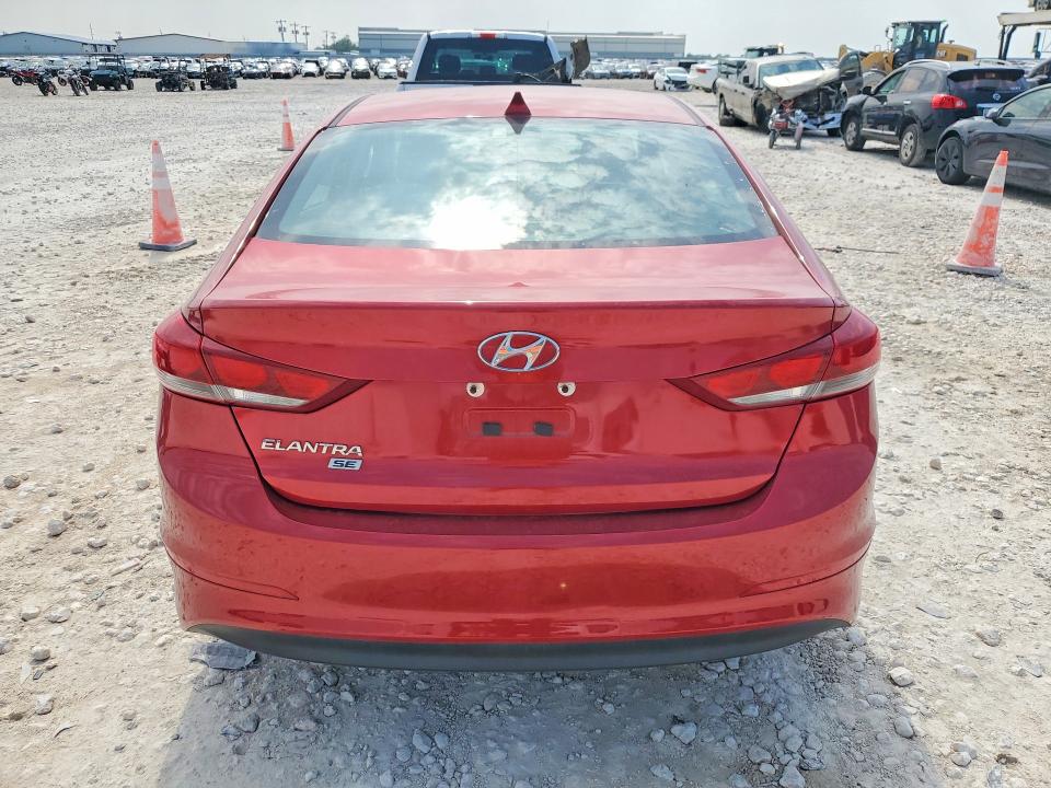 51288446 :رقم المزاد ، 5NPD74LFXHH154007 vin ، 2017 Hyundai Elantra مزاد بيع