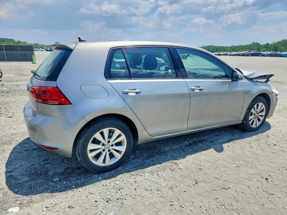 51296396 :رقم المزاد ، 3VW2A7AU8FM079727 vin ، 2015 Volkswagen Golf مزاد بيع