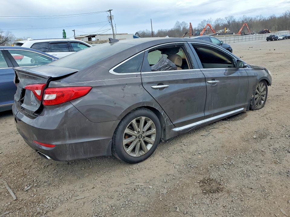 48383796 :رقم المزاد ، 5NPE34AF6HH482866 vin ، 2017 Hyundai Sonata مزاد بيع