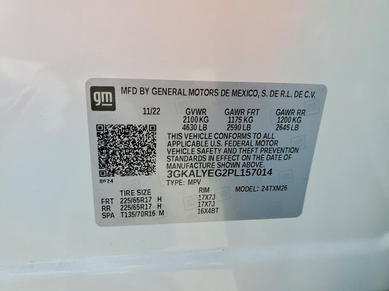 Aukcja sprzedaży 2023 Gmc Terrain, vin: 3GKALYEG2PL157014, numer aukcji: 49118446