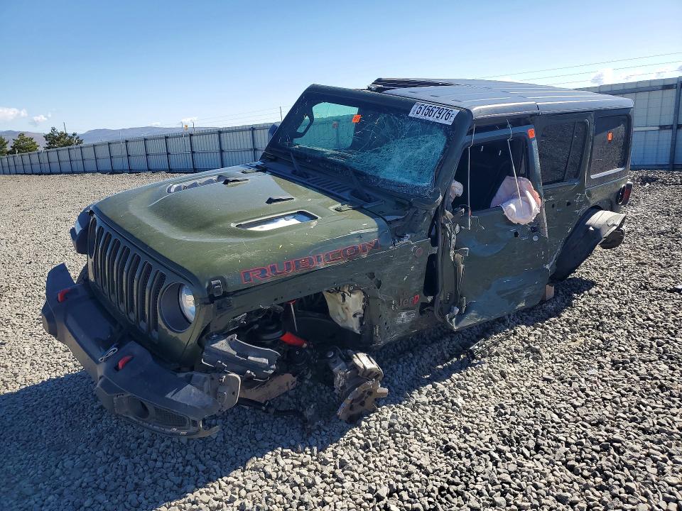 2021 Jeep Wrangler Unlimited მანქანა იყიდება აუქციონზე, vin: 1C4JJXFM7MW536211, აუქციონის ნომერი: 51567976