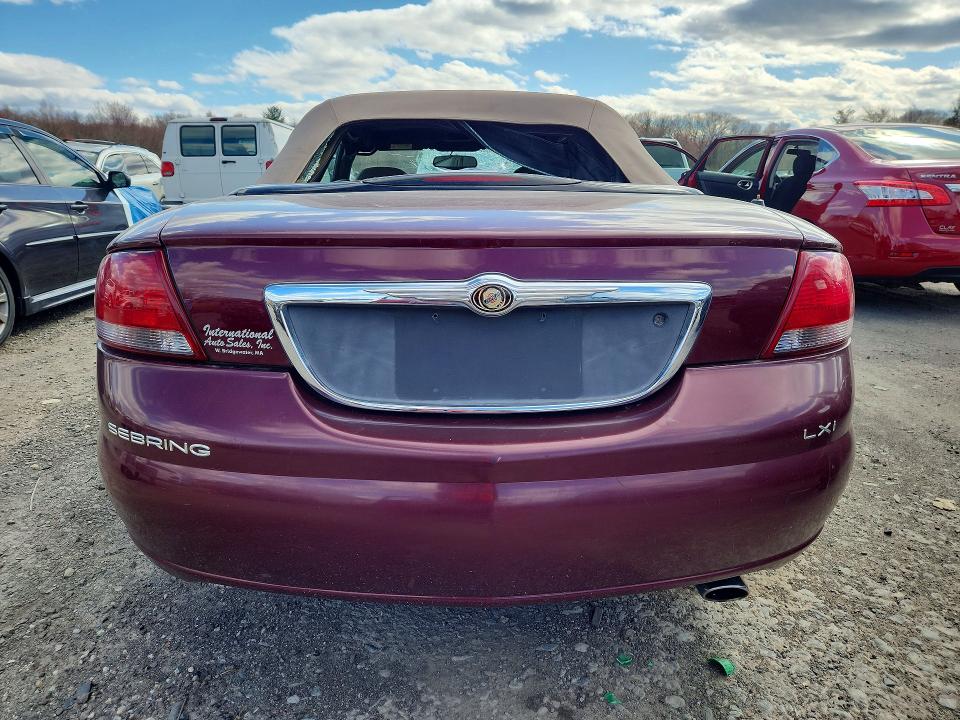 Продажа на аукционе авто 2001 Chrysler Sebring, vin: 1C3EL55U71N637515, номер лота: 48627166
