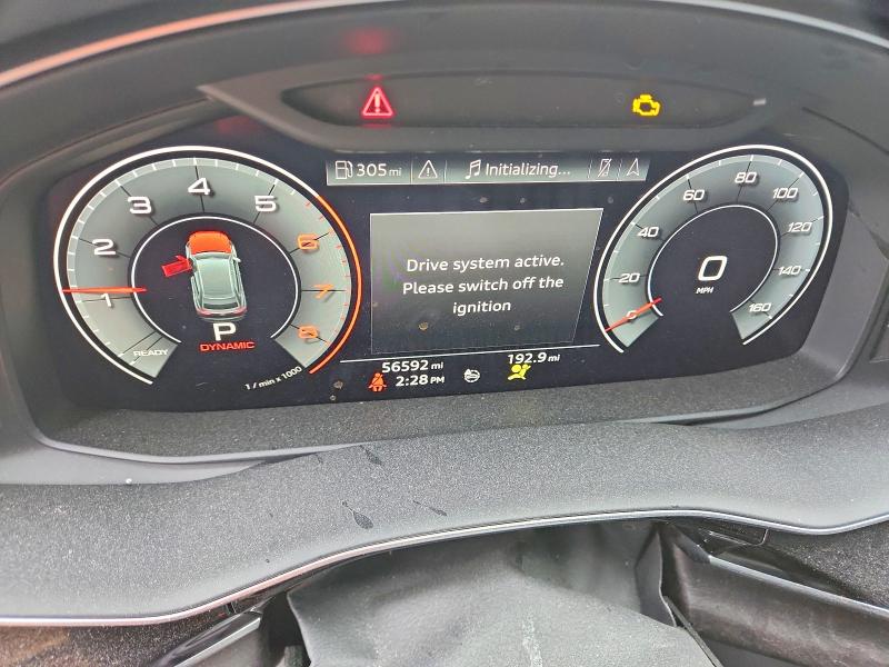 2019 Audi Q8 მანქანა იყიდება აუქციონზე, vin: WA1FVAF10KD039680, აუქციონის ნომერი: 49794346