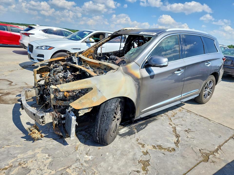 2018 Infiniti Qx60 მანქანა იყიდება აუქციონზე, vin: 5N1DL0MN3JC524138, აუქციონის ნომერი: 51256006