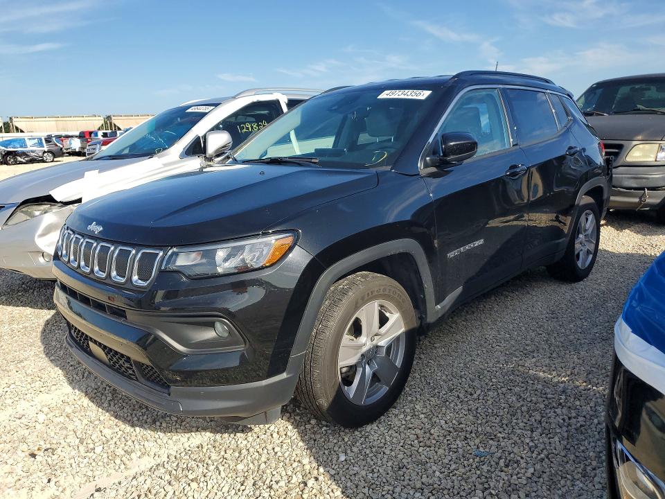 Aukcja sprzedaży 2022 Jeep Compass, vin: 3C4NJCBB2NT219359, numer aukcji: 49734356