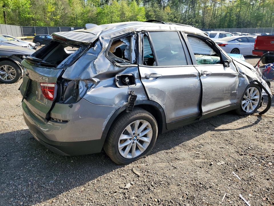 Aukcja sprzedaży 2017 Bmw X3, vin: 5UXWX9C37H0W75788, numer aukcji: 49715946