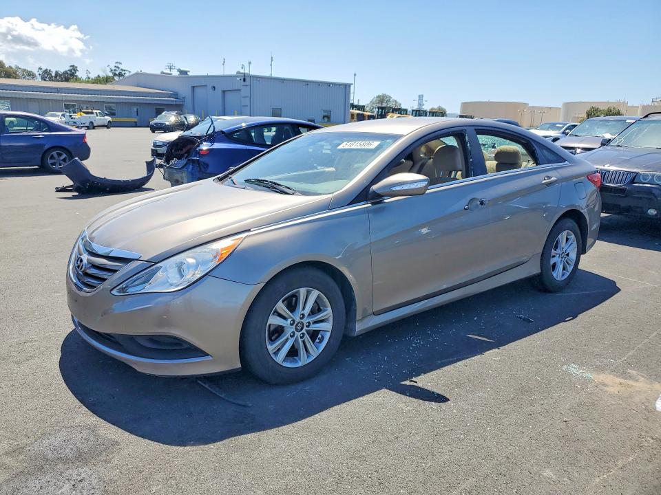 51815806 :رقم المزاد ، 5NPEB4AC5EH947626 vin ، 2014 Hyundai Sonata مزاد بيع