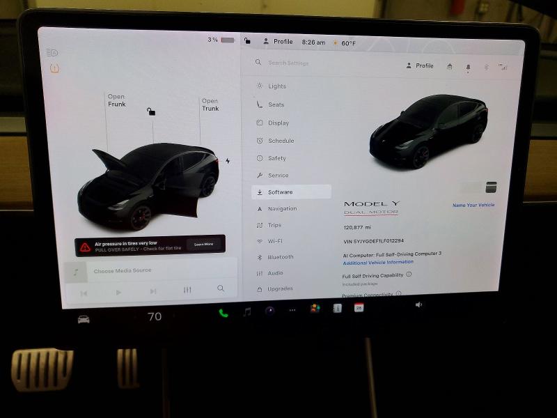 Aukcja sprzedaży 2020 Tesla Model Y, vin: 5YJYGDEF1LF012294, numer aukcji: 51184106