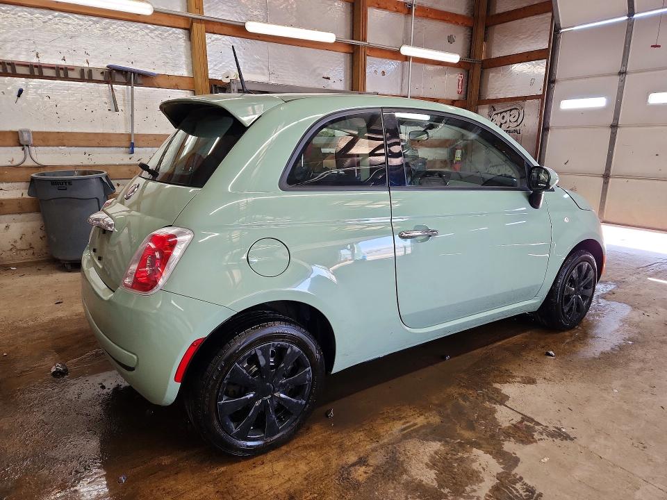 50494956 :رقم المزاد ، 3C3CFFAR3FT500309 vin ، 2015 Fiat 500 مزاد بيع