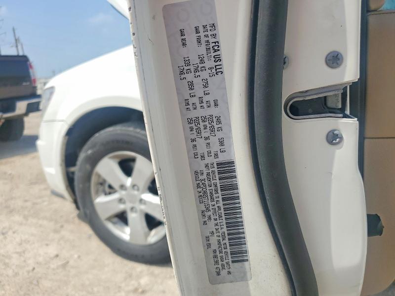 2016 Dodge Journey მანქანა იყიდება აუქციონზე, vin: 3C4PDCAB2GT115345, აუქციონის ნომერი: 51408256