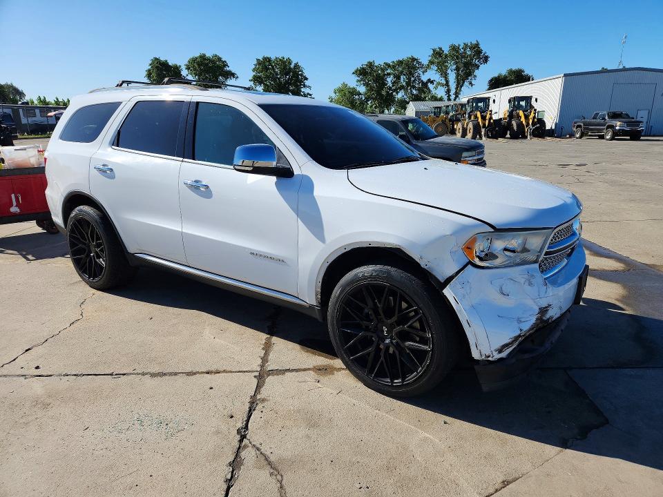 2013 Dodge Durango მანქანა იყიდება აუქციონზე, vin: 1C4SDJET7DC691117, აუქციონის ნომერი: 48175976