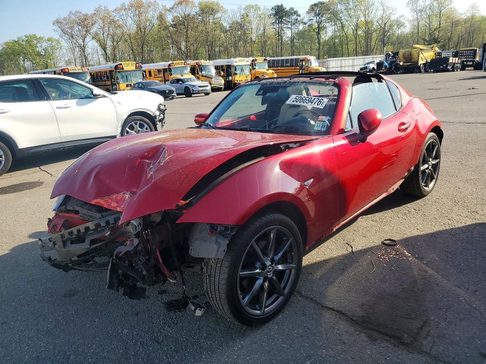 2017 Mazda Mx-5 Miata მანქანა იყიდება აუქციონზე, vin: JM1NDAM72H0107473, აუქციონის ნომერი: 50669476
