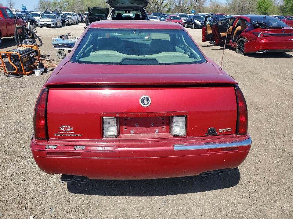 50317656 :رقم المزاد ، 1G6ET1293WU607450 vin ، 1998 Cadillac Eldorado مزاد بيع