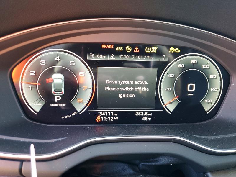 2023 Audi Q5 მანქანა იყიდება აუქციონზე, vin: WA1EAAFY7P2191835, აუქციონის ნომერი: 48904806