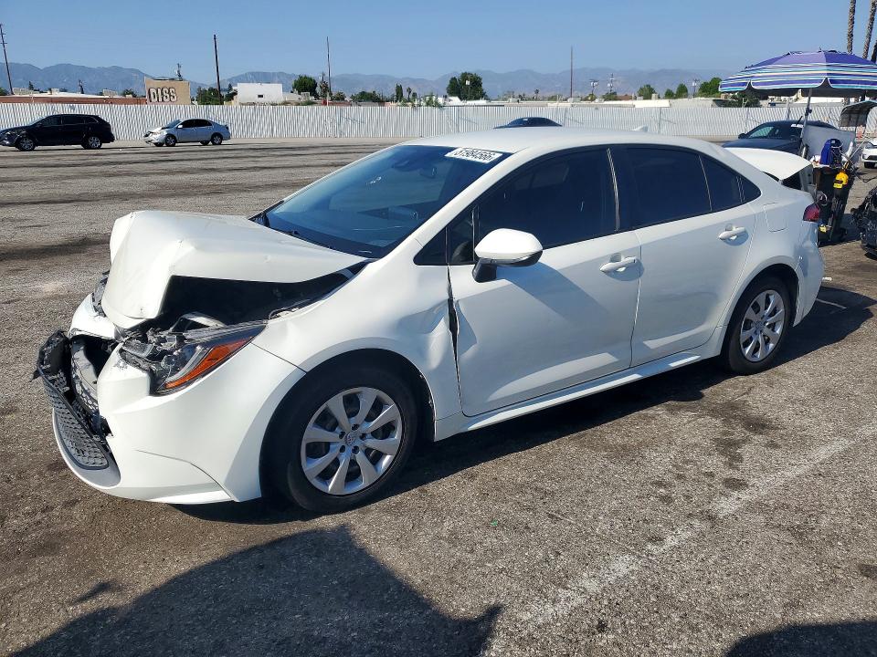 Auction sale of the 2020 Toyota Corolla, vin: JTDEPRAE8LJ019989, lot number: 51984566