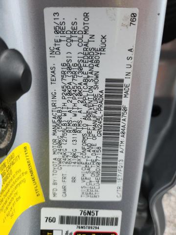 2013 Toyota Tacoma მანქანა იყიდება აუქციონზე, vin: 5TFLU4EN8DX077158, აუქციონის ნომერი: 51506626