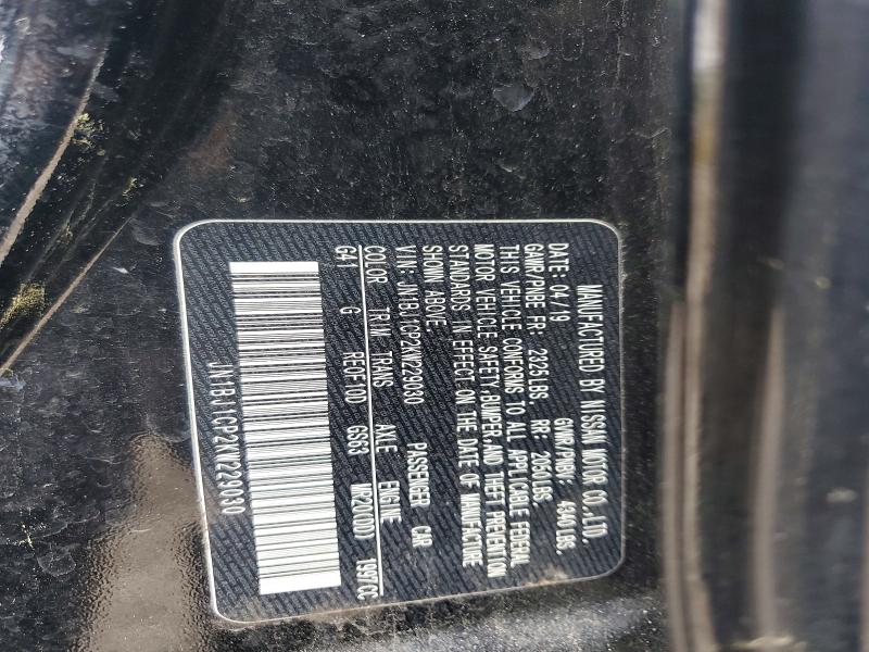 Продажа на аукционе авто 2019 Nissan Rogue Sport, vin: JN1BJ1CP2KW229030, номер лота: 51638336