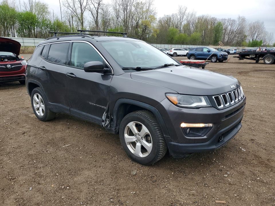 2018 Jeep Compass მანქანა იყიდება აუქციონზე, vin: 3C4NJDBB7JT392455, აუქციონის ნომერი: 51277386
