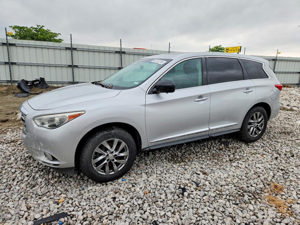 50712216 :رقم المزاد ، 5N1AL0MM0DC335509 vin ، 2013 Infiniti Jx35 مزاد بيع