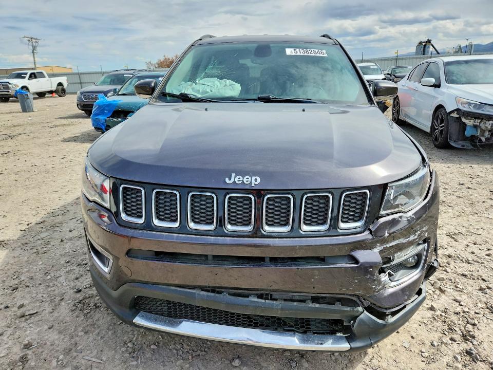 2020 Jeep Compass მანქანა იყიდება აუქციონზე, vin: 3C4NJDCB7LT185310, აუქციონის ნომერი: 51382846