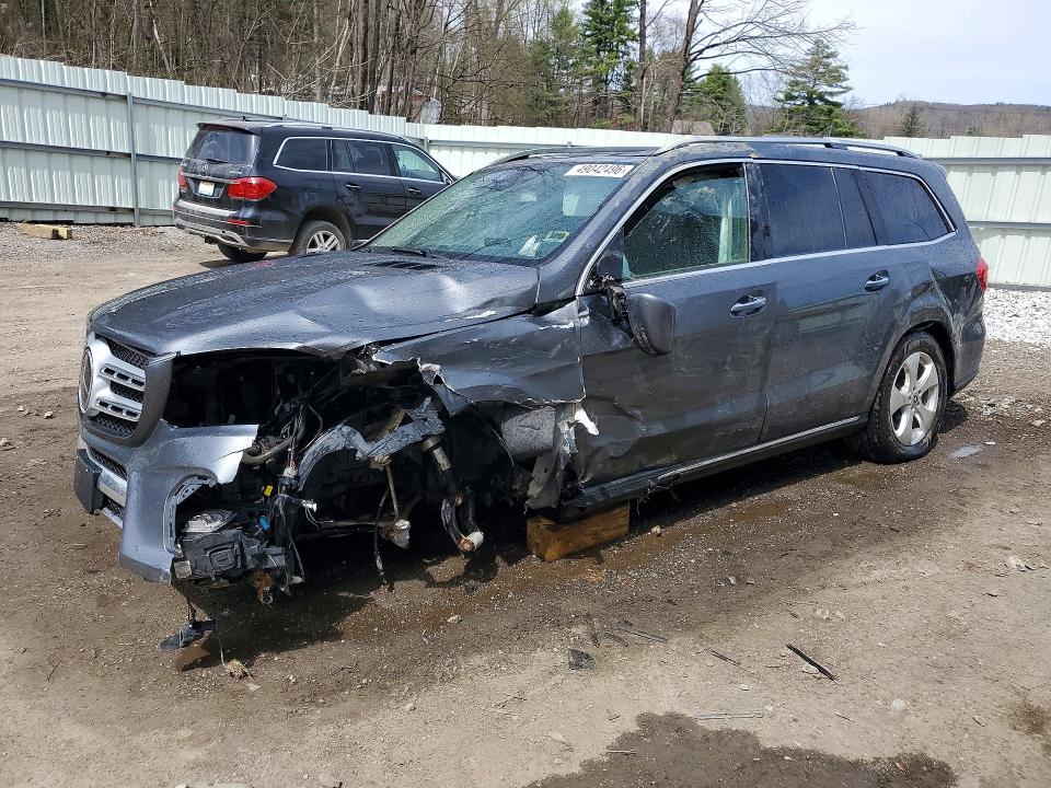 49042496 :رقم المزاد ، 4JGDF6EE4JB028361 vin ، 2018 Mercedes-benz Gls مزاد بيع