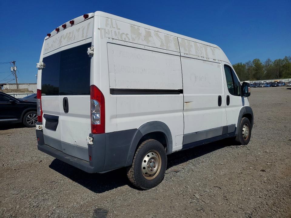 50917236 :رقم المزاد ، 3C6TRVCG9GE108960 vin ، 2016 Ram Promaster 2500 مزاد بيع