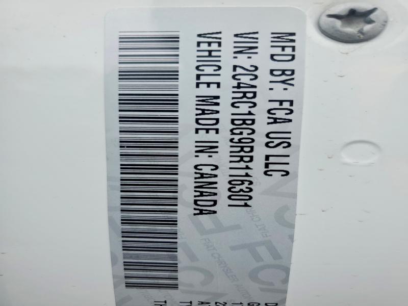 51688666 :رقم المزاد ، 2C4RC1BG9RR116301 vin ، 2024 Chrysler Pacifica مزاد بيع
