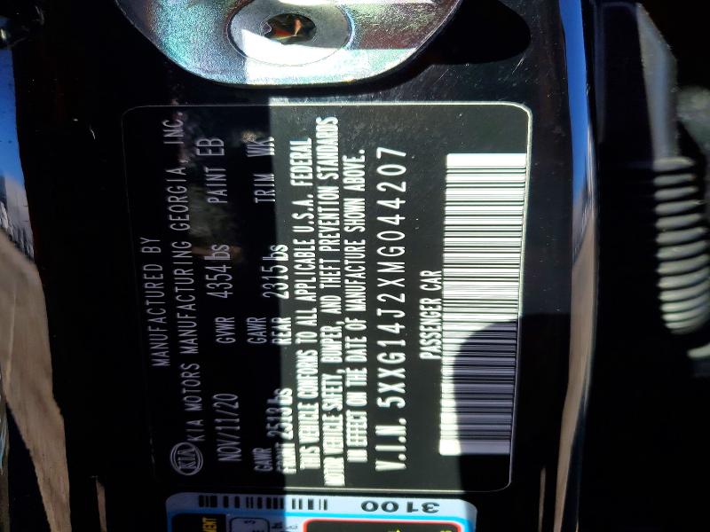 Продажа на аукционе авто 2021 Kia K5, vin: 5XXG14J2XMG044207, номер лота: 49765696