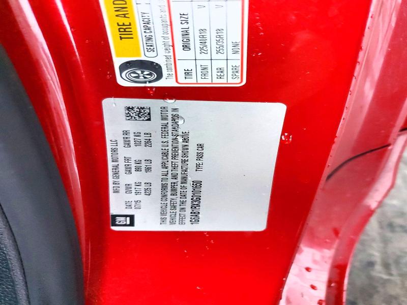 Aukcja sprzedaży 2016 Cadillac Ats, vin: 1G6AB1RX3G0101650, numer aukcji: 51610826