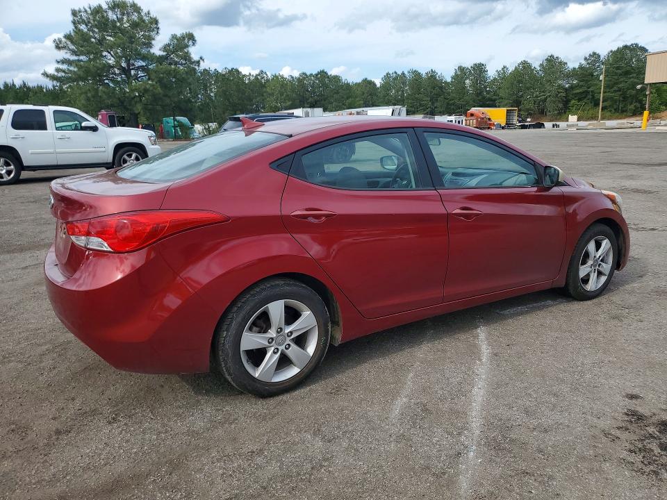 50515216 :رقم المزاد ، 5NPDH4AE8DH443033 vin ، 2013 Hyundai Elantra مزاد بيع