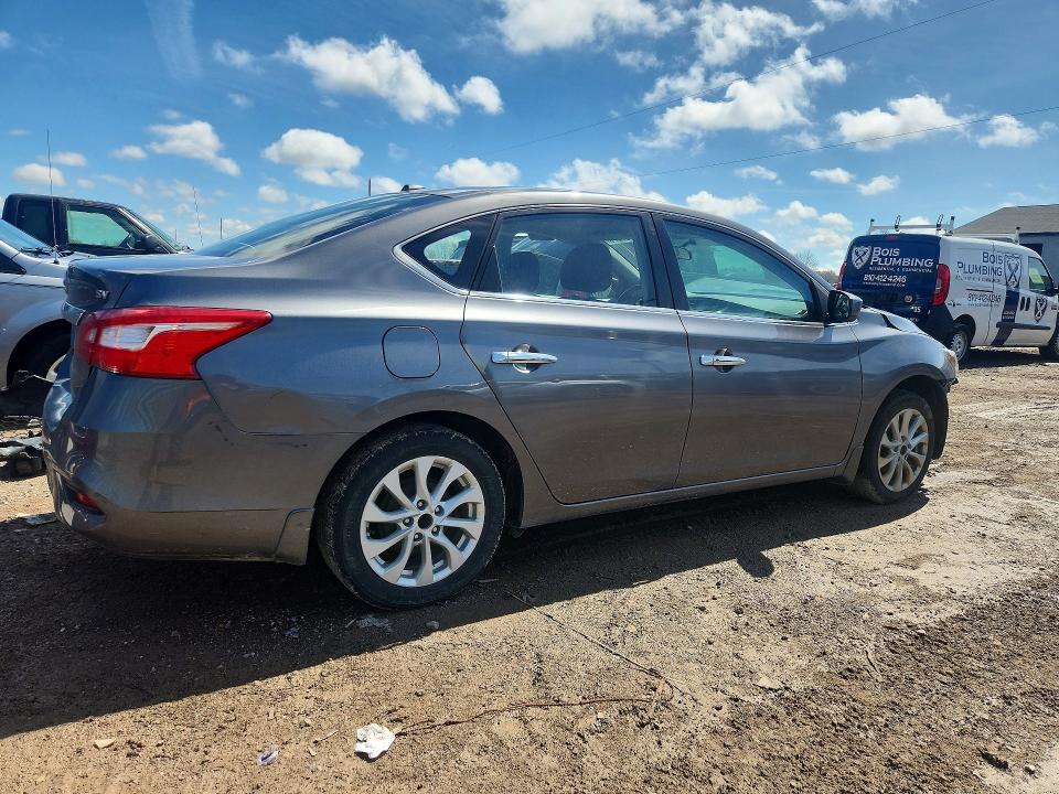 2018 Nissan Sentra მანქანა იყიდება აუქციონზე, vin: 3N1AB7AP8JY311480, აუქციონის ნომერი: 50397276