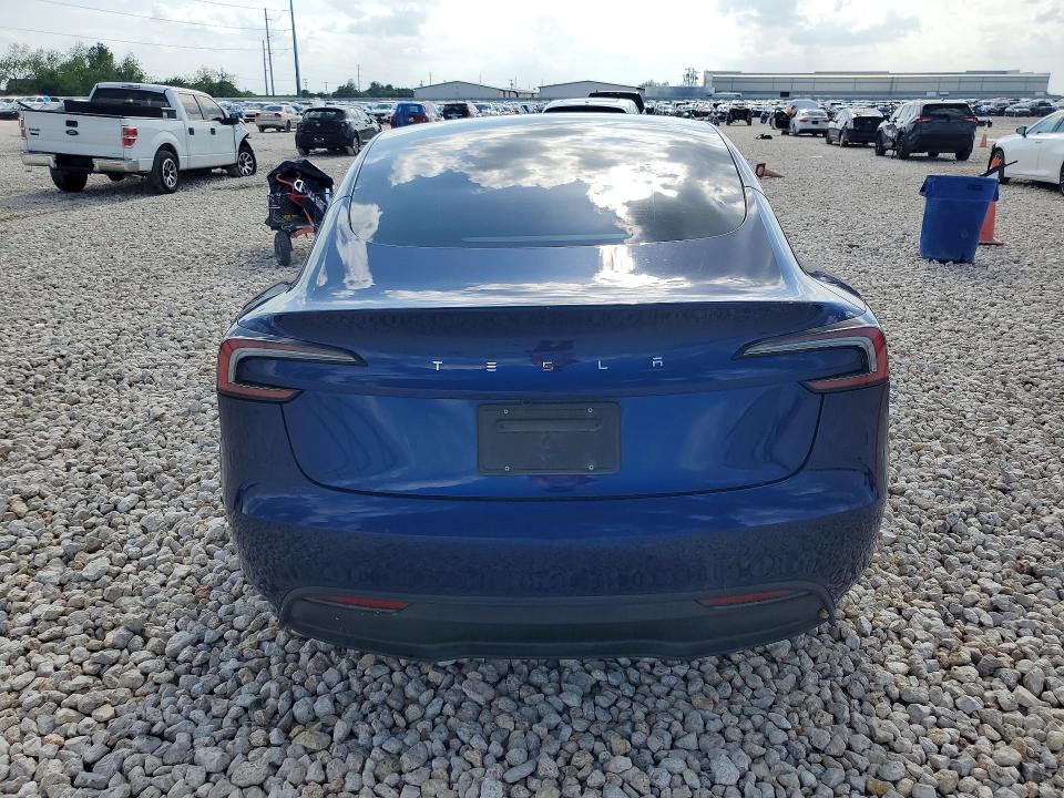 49780806 :رقم المزاد ، 5YJ3E1EA5SF009920 vin ، 2025 Tesla Model 3 مزاد بيع