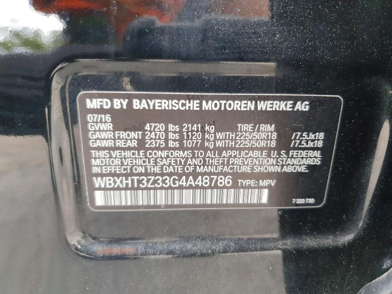 Продаж на аукціоні авто 2016 Bmw X1, vin: WBXHT3Z33G4A48786, номер лоту: 51364426