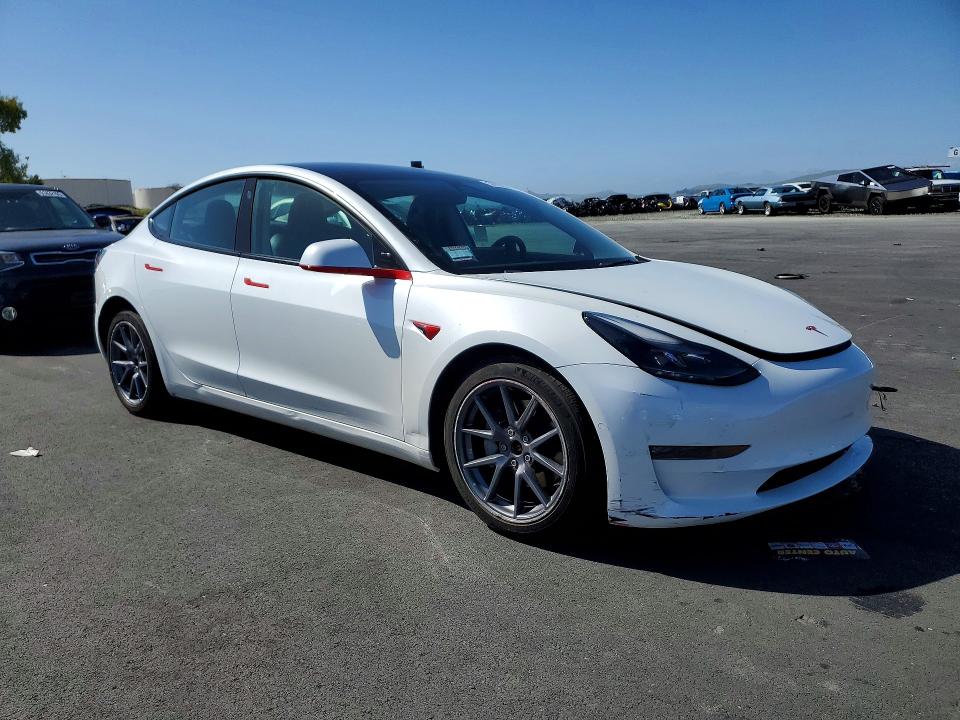 Продаж на аукціоні авто 2022 Tesla Model 3, vin: 5YJ3E1EBXNF200441, номер лоту: 50192016