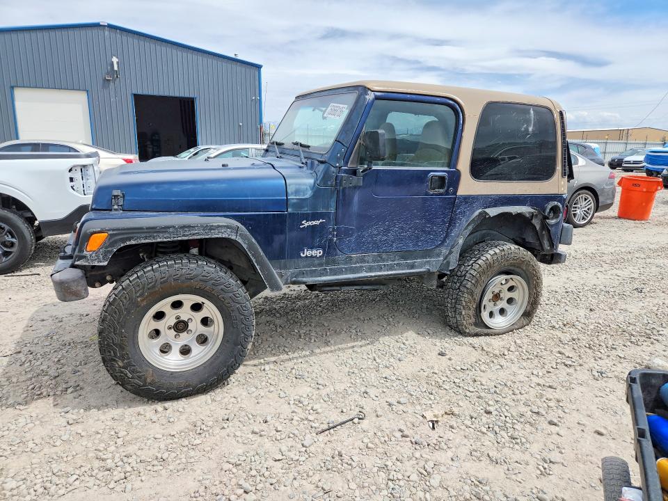 Продаж на аукціоні авто 2002 Jeep Wrangler / Tj, vin: 1J4FA49S42P754168, номер лоту: 50668186