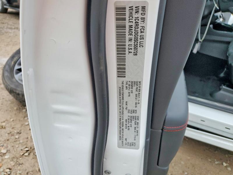Aukcja sprzedaży 2025 Dodge Durango, vin: 1C4RDJDG0SC550728, numer aukcji: 50240446