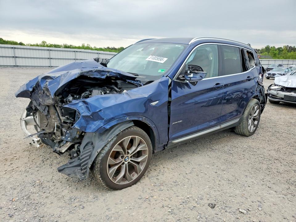 Auction sale of the 2017 Bmw X3, vin: 5UXWX7C39H0U43522, lot number: 51005896