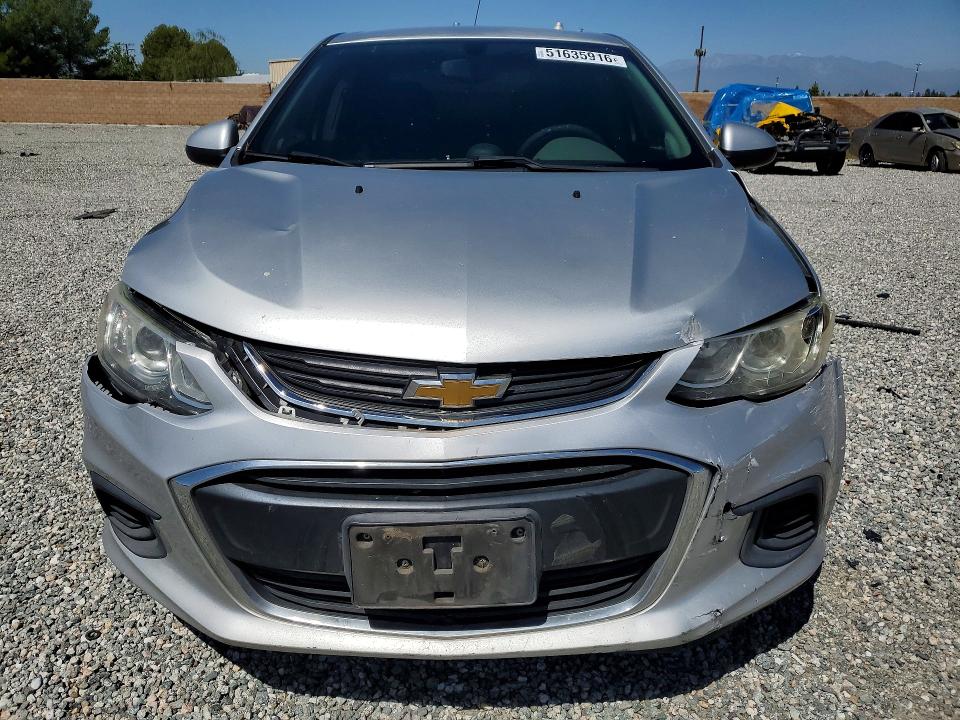 51635916 :رقم المزاد ، 1G1JD5SG1H4141219 vin ، 2017 Chevrolet Sonic مزاد بيع