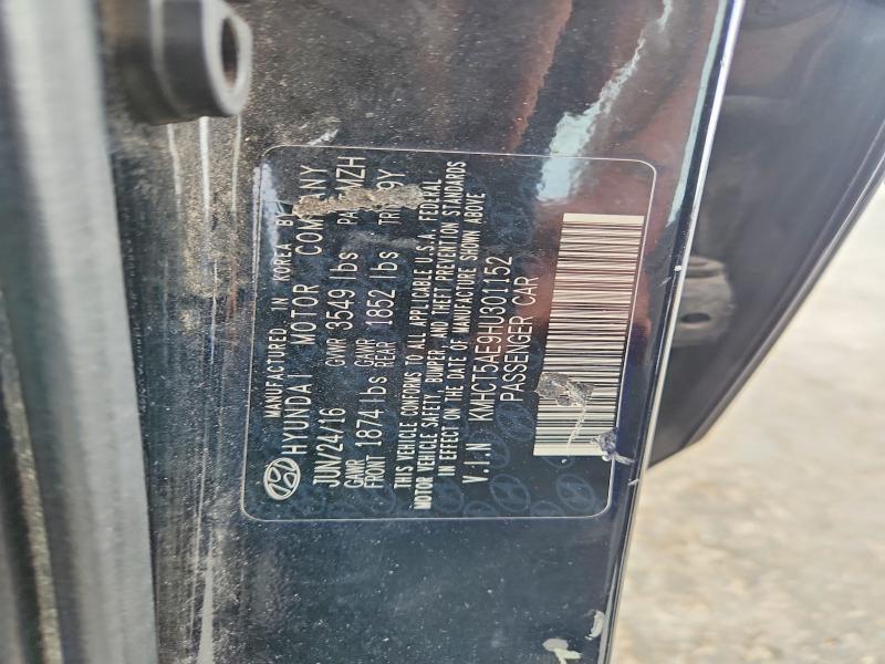 Продаж на аукціоні авто 2017 Hyundai Accent, vin: KMHCT5AE9HU301152, номер лоту: 48343986