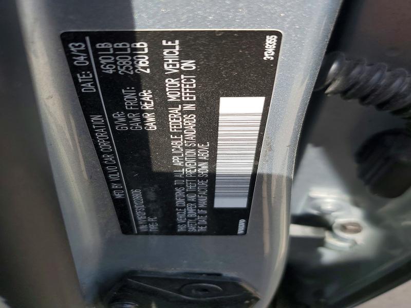 Aukcja sprzedaży 2013 Volvo S60, vin: YV1612FS1D1228806, numer aukcji: 49840996