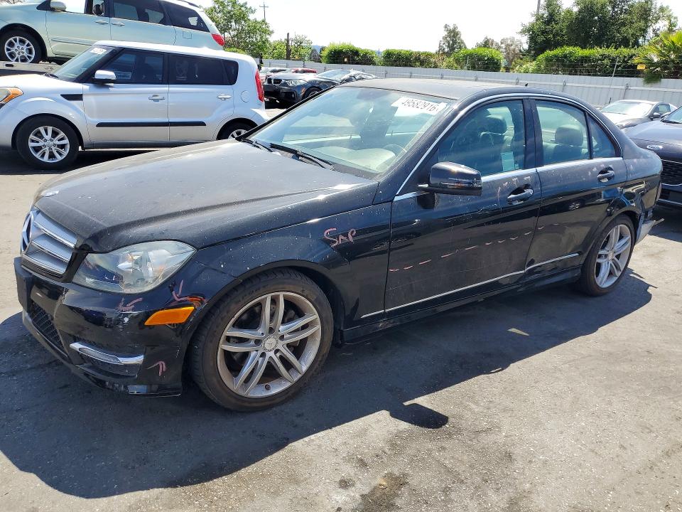 Auction sale of the 2013 Mercedes-benz C, vin: WDDGF4HB7DA871610, lot number: 49582916