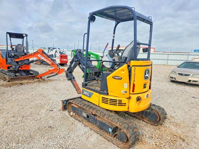 2021 John Deere 26g მანქანა იყიდება აუქციონზე, vin: 1FF026GXLMK266547, აუქციონის ნომერი: 48575906