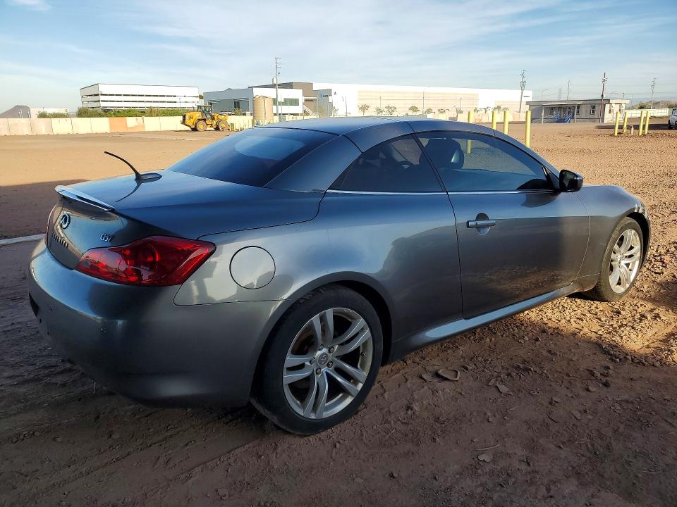 2010 Infiniti G37 Convertible მანქანა იყიდება აუქციონზე, vin: JN1CV6FE5AM353027, აუქციონის ნომერი: 48119806