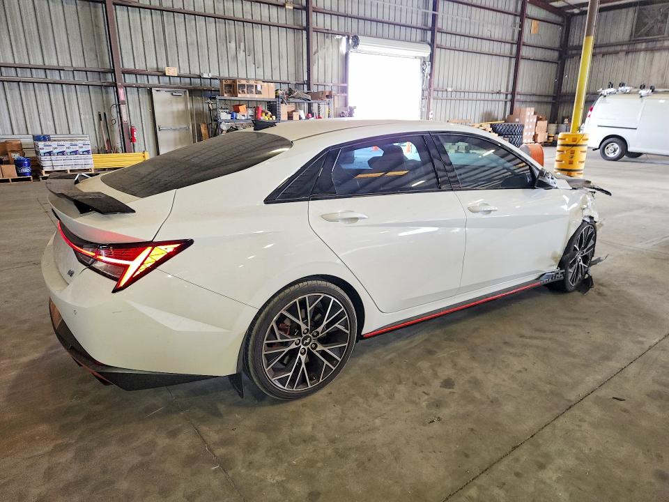 51103406 :رقم المزاد ، KMHLW4AK5NU004382 vin ، 2022 Hyundai Elantra N مزاد بيع